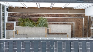 Nowe patio DPS - widok z perspektywy lotu ptaka