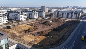 Budowa zbiornika retencyjnego na osiedlu Łacina