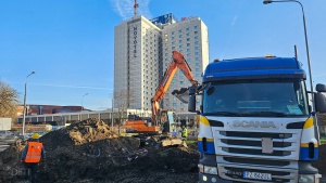 Maszyny podczas wykonywania prac ziemnych