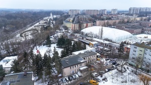 Przedszkole widziane z perspektywy lotu ptaka