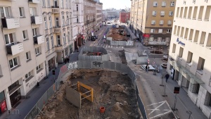 Prace na ul. Ratajczaka 