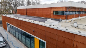 Elewacje pokryte cortenem