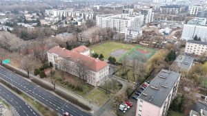 VII LO widziane z perspektywy drona