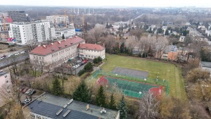 VII LO widziane z perspektywy drona