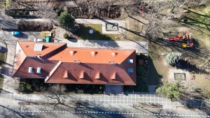 Przedszkole nr 29 widziane z loty ptaka