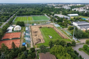 remont nawierzchni boiska przy ul. Droga Dębińska