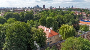 Przedszkole widziane z perspektywy drona