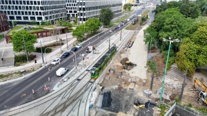 Tramwaje na ul. Królowej Jadwigi