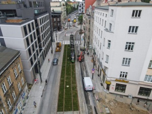 przebudowane torowisko ul. 28 czerwca