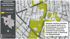 Zmiana w organizacji ruch planowana na 19 sierpnia
