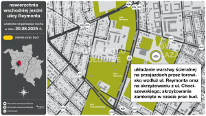 Zmiana w organizacji ruch planowana na 20 sierpnia