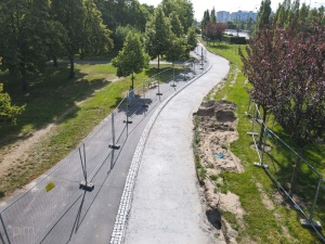 Konstrukcja nowej drogi rowerowej