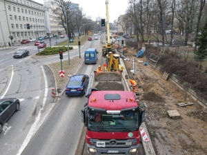 Prace prowadzone w rejonie ul Młyńskiej