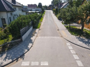 Ul. Glinienko po przebudowie