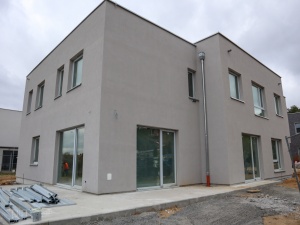 widok na najnowszy budynek
