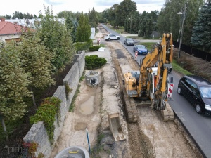 Prace budowlane na ul. Pokrzywno