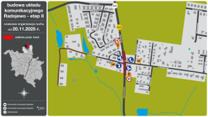 schemat zmiany organizacji ruchu 