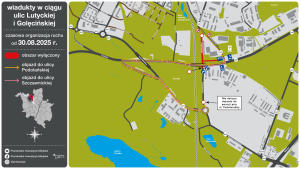 schemat zmiany organizacji ruchu 