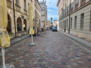Bruk na ul. Wronieckiej