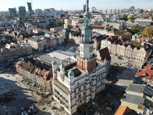 Stary rynek widziany z perspektywy lotu ptaka