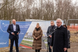 Wmurowanie kapsuły czasu pod budowę nowej szkoły