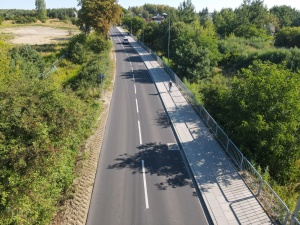 Ul. Morasko po remocie z lotu ptaka