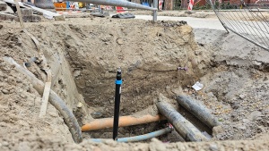 Infrastruktura podziemna w ul. Wawrzyniaka
