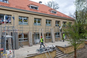 Trwa ocieplanie budynku Przedszkola nr 66