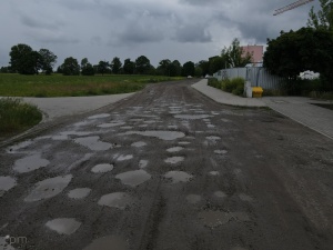 Ul. Darzyborska przed przebudową