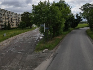 Ul. Darzyborska przed przebudową