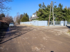 Ul. Kaczmarka przed budową drogi  