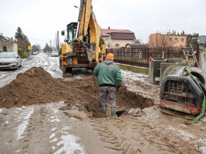 Roboty budowlane na ul. Rozwadowskiej