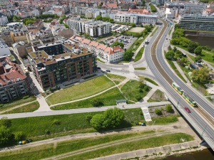 Miejsce, gdzie wybudowany zostanie ciąg pieszo-rowerowy